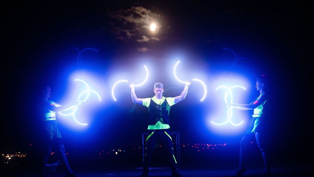 uv light show