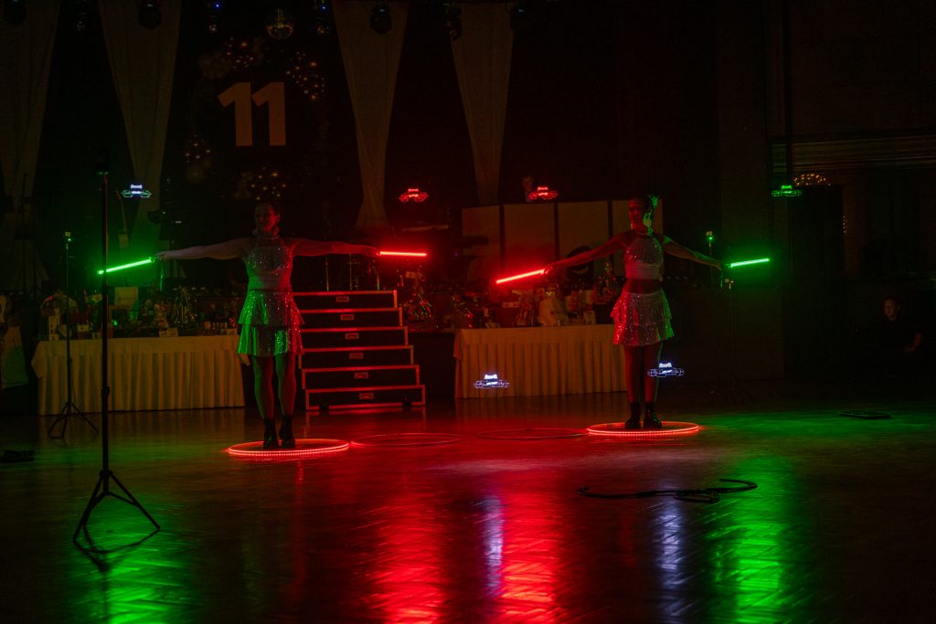 led drone show